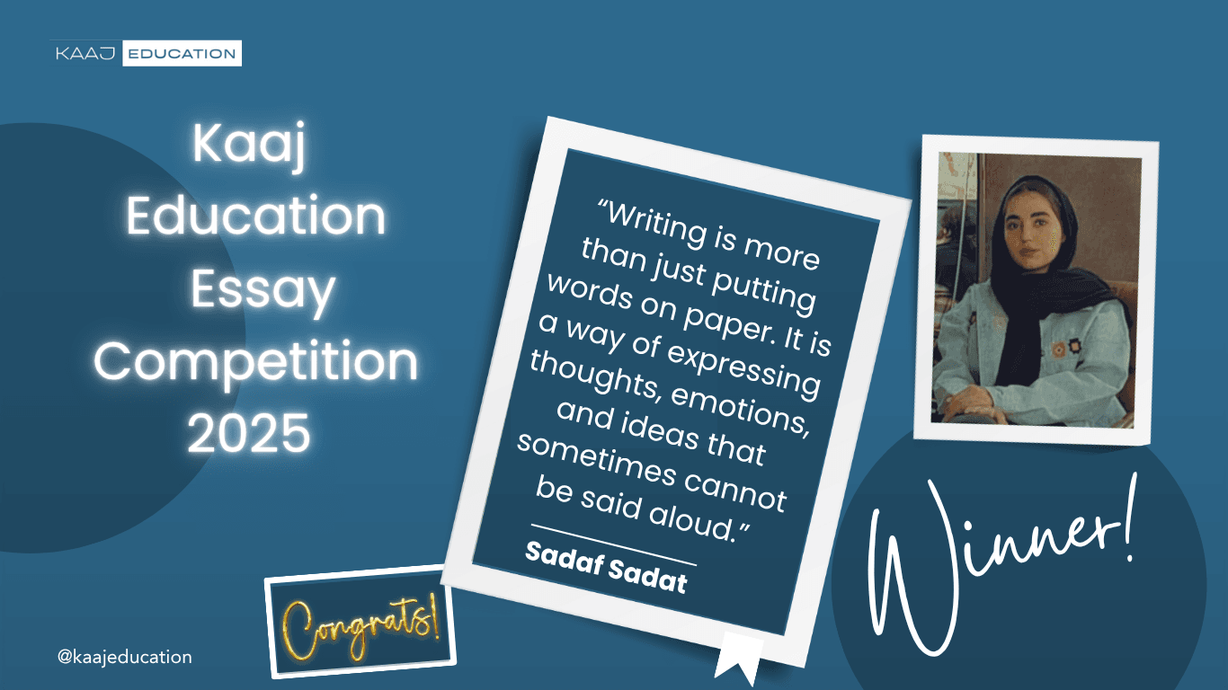 Honoring Resilience Through Words: Kaaj Education Essay Competition 2025